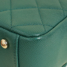 Chanel Dark Green CC Business Affinity Small Flap Bag