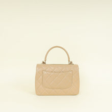 Chanel Beige CC Trendy Top Handle Bag