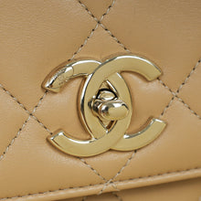 Chanel Beige CC Trendy Top Handle Bag