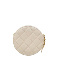 Chanel Ultra Light Pink Pearl Crush Round Chain Bag