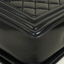 Chanel Black Diamond Quilt Le Boy Flap Large Bag