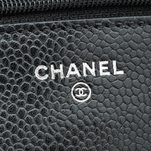 Chanel Black CC Classic Wallet On Chain