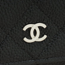 Chanel Black CC Classic Wallet On Chain