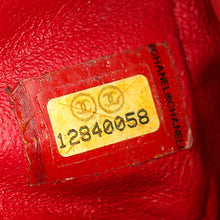 Chanel Red CC Classic Mini Square Flap Bag