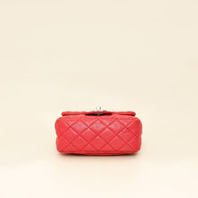 Chanel Red CC Classic Mini Square Flap Bag