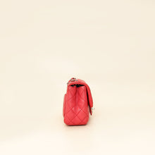 Chanel Red CC Classic Mini Square Flap Bag