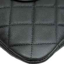 Chanel Black Classic Zipped Pouch W/ Round Coin Purse