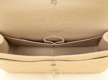 Chanel Beige Classic Double Flap Jumbo Bag