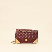 Chanel Burgundy CC Rock The Corner Flap Bag