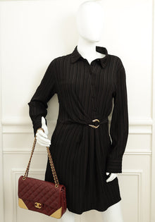 Chanel Burgundy CC Rock The Corner Flap Bag