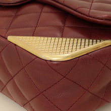 Chanel Burgundy CC Rock The Corner Flap Bag