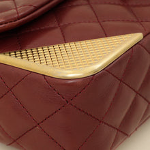 Chanel Burgundy CC Rock The Corner Flap Bag