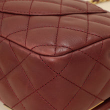 Chanel Burgundy CC Rock The Corner Flap Bag