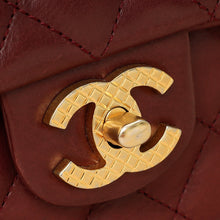 Chanel Burgundy CC Rock The Corner Flap Bag