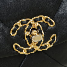 Chanel Black CC 19 Small Flap Bag