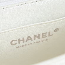 Chanel Metallic Pearly White Mini Rectangular Top Handle Bag