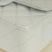 Chanel Metallic Pearly White Mini Rectangular Top Handle Bag