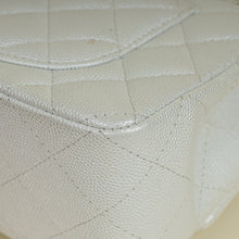 Chanel Metallic Pearly White Mini Rectangular Top Handle Bag