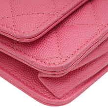 Chanel Pink CC Classic Wallet on Chain