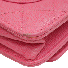Chanel Pink CC Classic Wallet on Chain