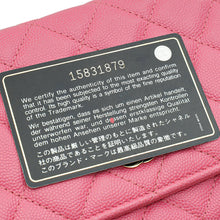 Chanel Pink CC Classic Wallet on Chain