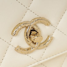 Chanel White Trendy Flap Bag