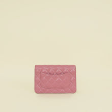 Chanel Pink CC Twist Lock Wallet On Chain