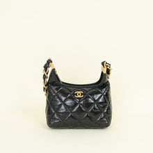 Chanel Black CC Hobo Small Bag