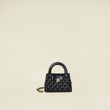 Chanel Black CC Mini Kelly Shopping Bag