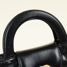 Chanel Black CC Mini Kelly Shopping Bag
