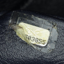 Chanel Navy Blue CC Classic Double Flap Medium Bag