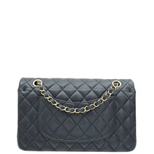 Chanel Navy Blue CC Classic Double Flap Medium Bag