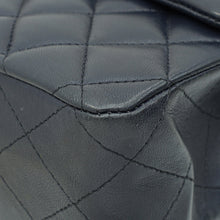 Chanel Navy Blue CC Classic Double Flap Medium Bag