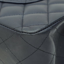 Chanel Navy Blue CC Classic Double Flap Medium Bag