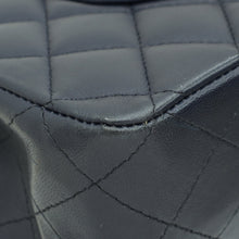 Chanel Navy Blue CC Classic Double Flap Medium Bag