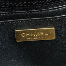 Chanel Black CC Large Flap Bag with Top Handle Bag