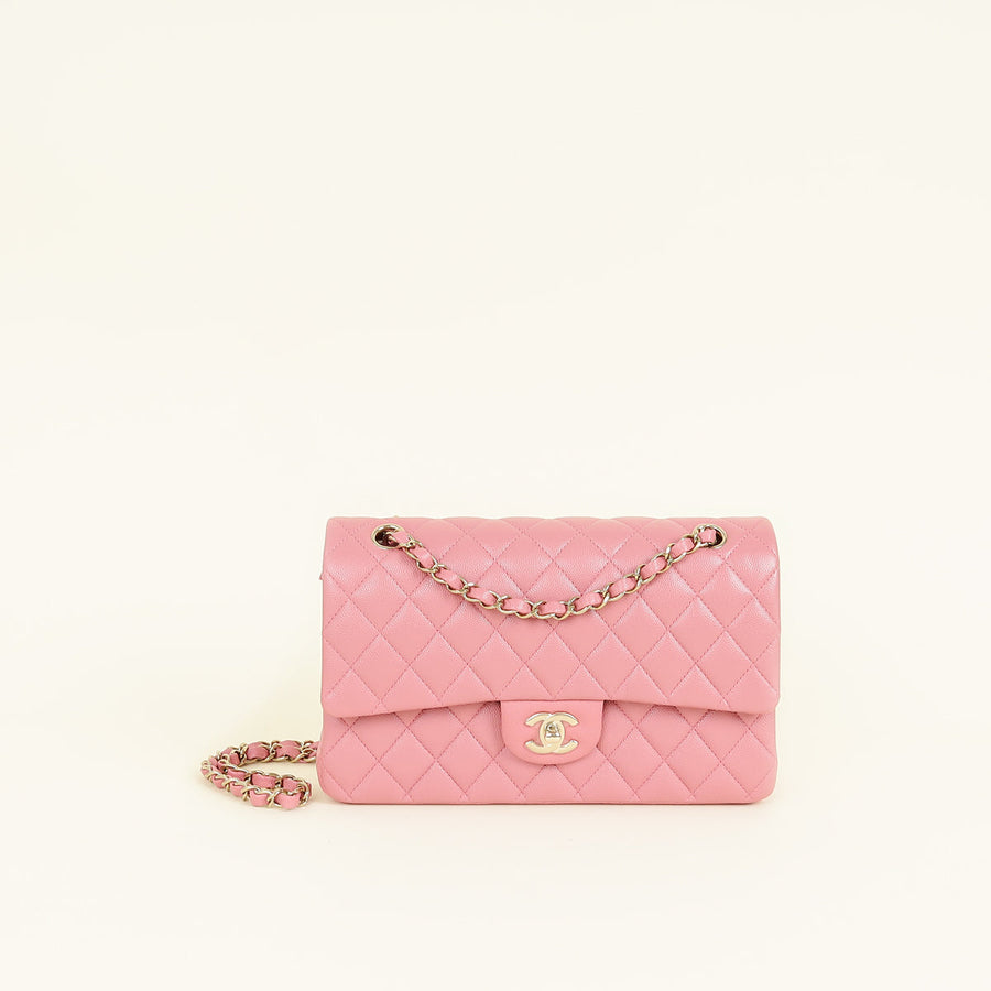 Chanel Mauve Pink CC Classic 11.12 Double Flap Medium Bag
