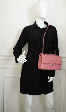 Chanel Mauve Pink CC Classic 11.12 Double Flap Medium Bag