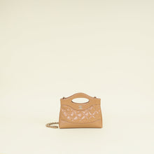 Chanel Beige Poudre CC Chanel 31 Clutch With Chain Bag