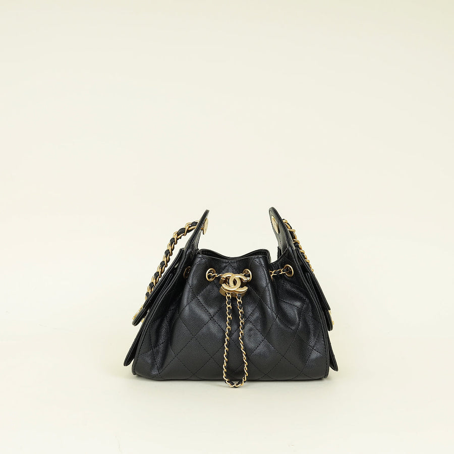Chanel Black 25 Mini Handbag
