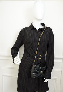 Chanel Black CC Mini Bow Bag