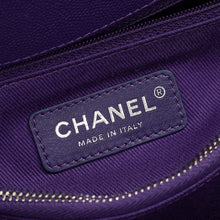 Chanel Purple Coco Handle Large Bag