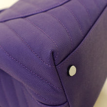 Chanel Purple Coco Handle Large Bag