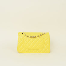 Chanel Yellow Classic Double Flap Medium Bag