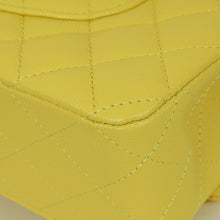 Chanel Yellow Classic Double Flap Medium Bag