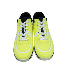 Chanel Tricolor CC Lycra Lace Up Sneakers 41.5