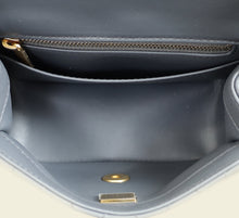 Chanel Dark Grey CC Mini Pearl Crush Flap Bag