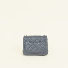 Chanel Dark Grey CC Mini Pearl Crush Flap Bag