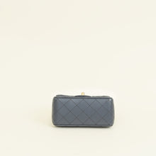 Chanel Dark Grey CC Mini Pearl Crush Flap Bag