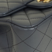 Chanel Dark Grey CC Mini Pearl Crush Flap Bag